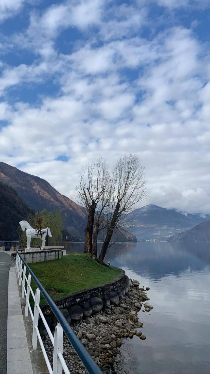 Casa Berlai, Bilocale Sul Lago Villa Pisogne Kültér fotó